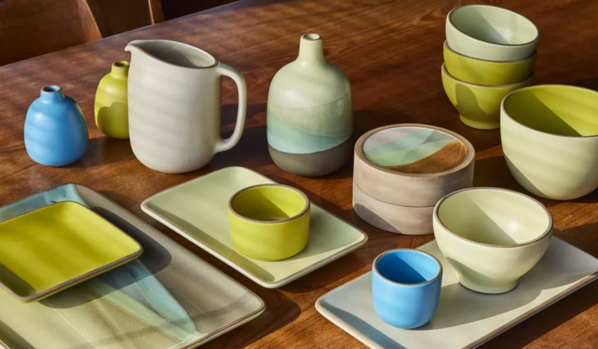 Heath Ceramics’ colourful new collection puts summer on the table