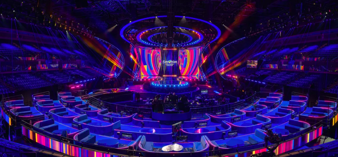Eurovision 2023: scenografia dietro le quinte