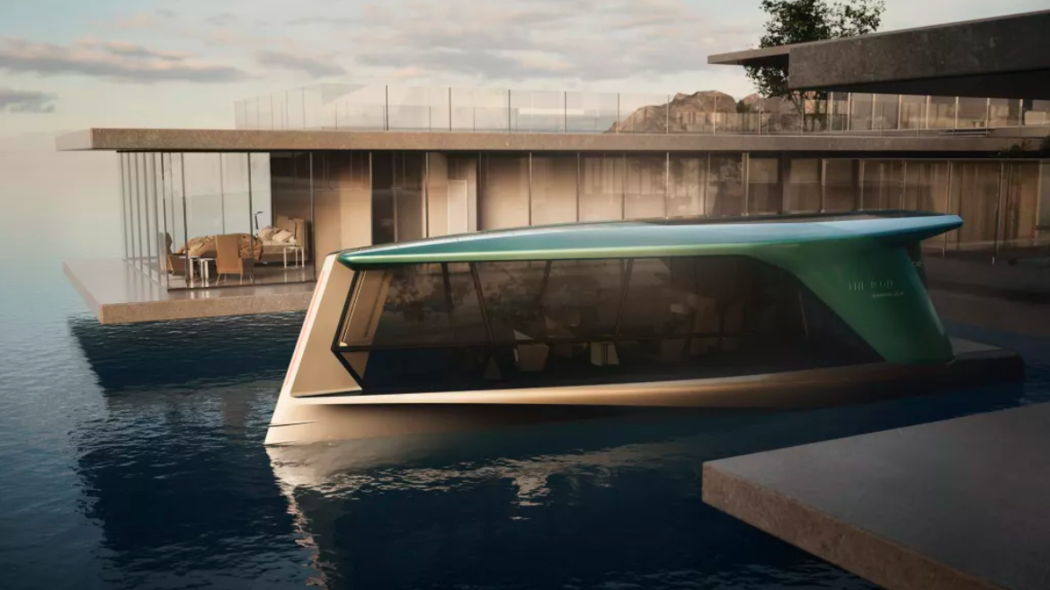 The Icon is an all-electric boat shaped by BMW in collaboration with boatbuilder Tyde