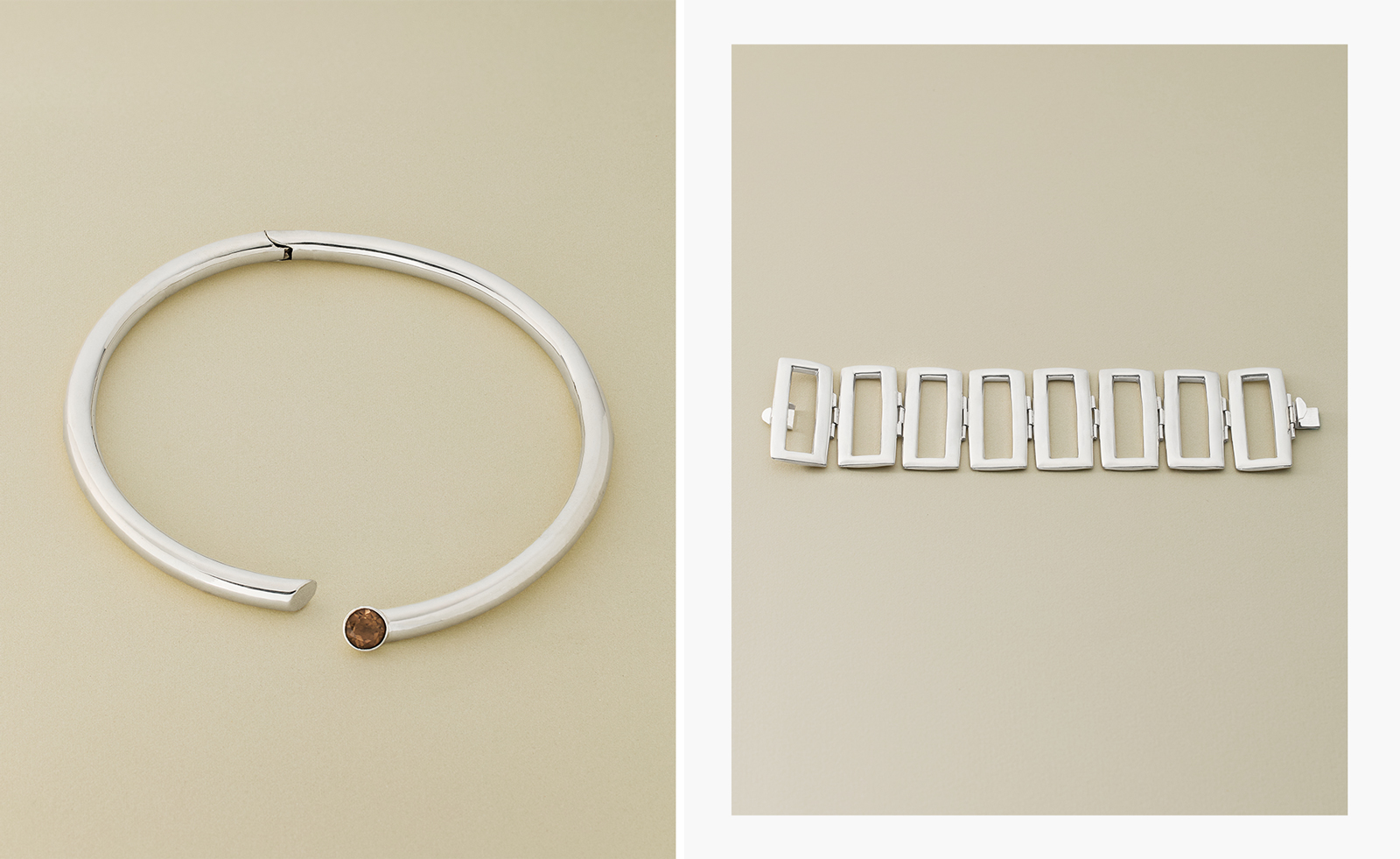 Die Architektin und Schmuckdesignerin Ramona Albert verleiht Schmuck eine fließende Form