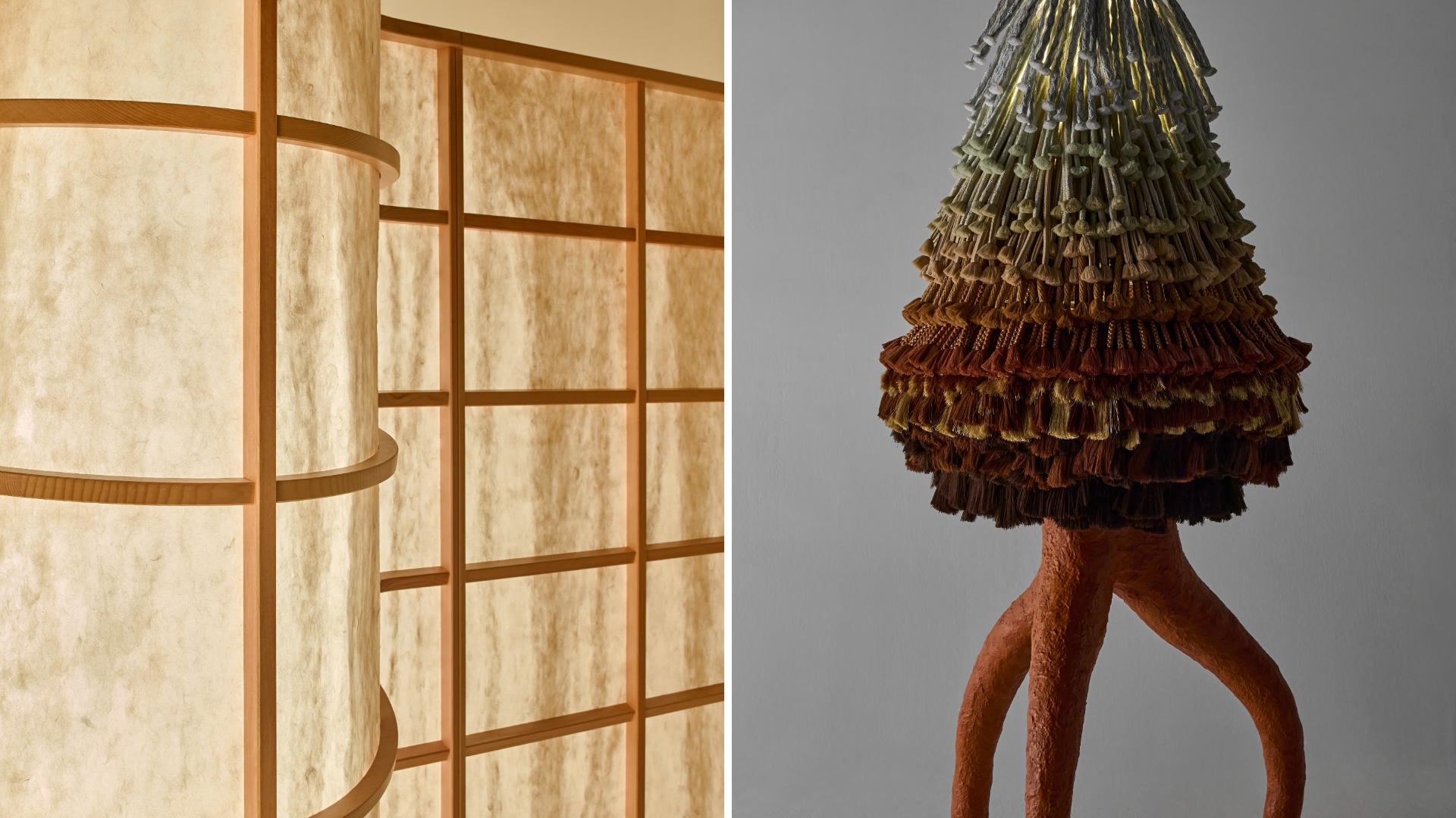Diese Lampen aus Pappmaché verbinden Handwerk mit Nachhaltigkeit
