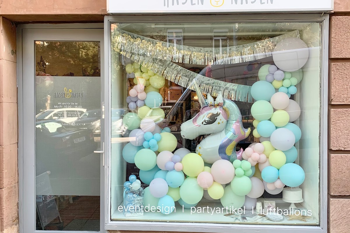 Partydeko Hasen-Nasen Ballons Shop
