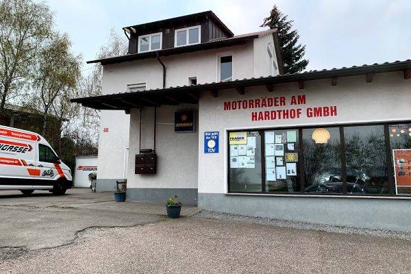 Motorcycles on Hardthof