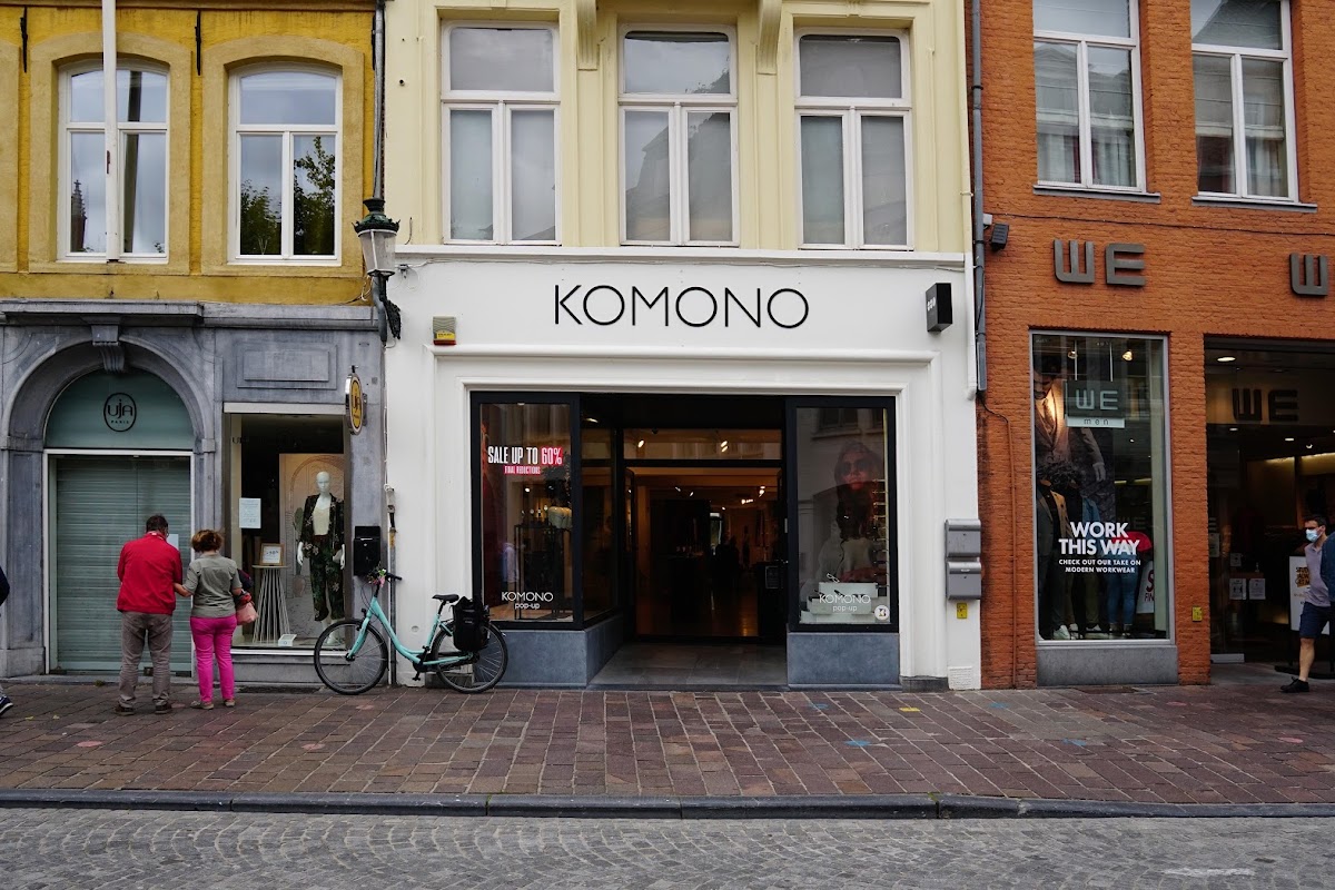KOMONO Pop-up Store Brugge