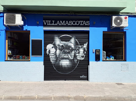 Villamascotas Burjassot tienda de mascotas peluqueria canina