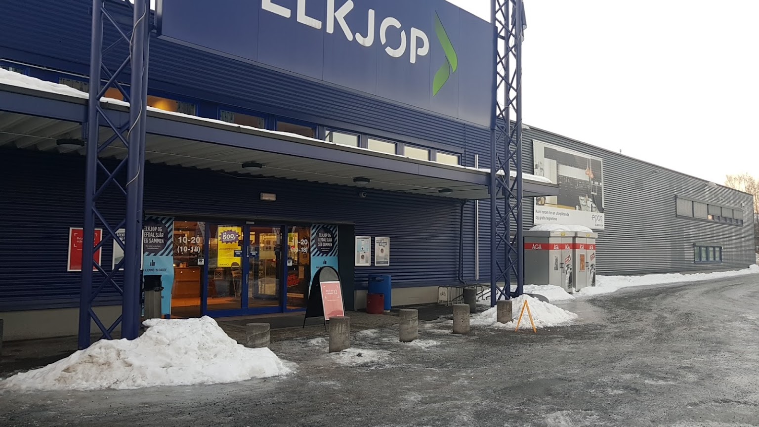 Electricity Purchases Supermarket Drammen