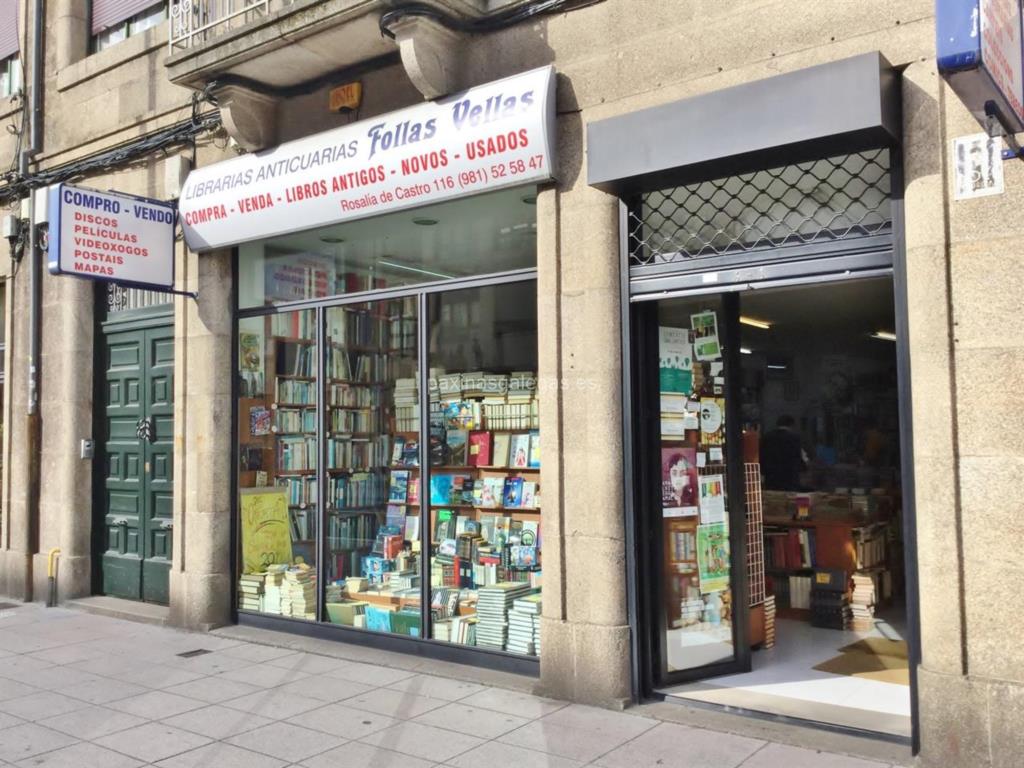 Librería Follas Vellas Coruña