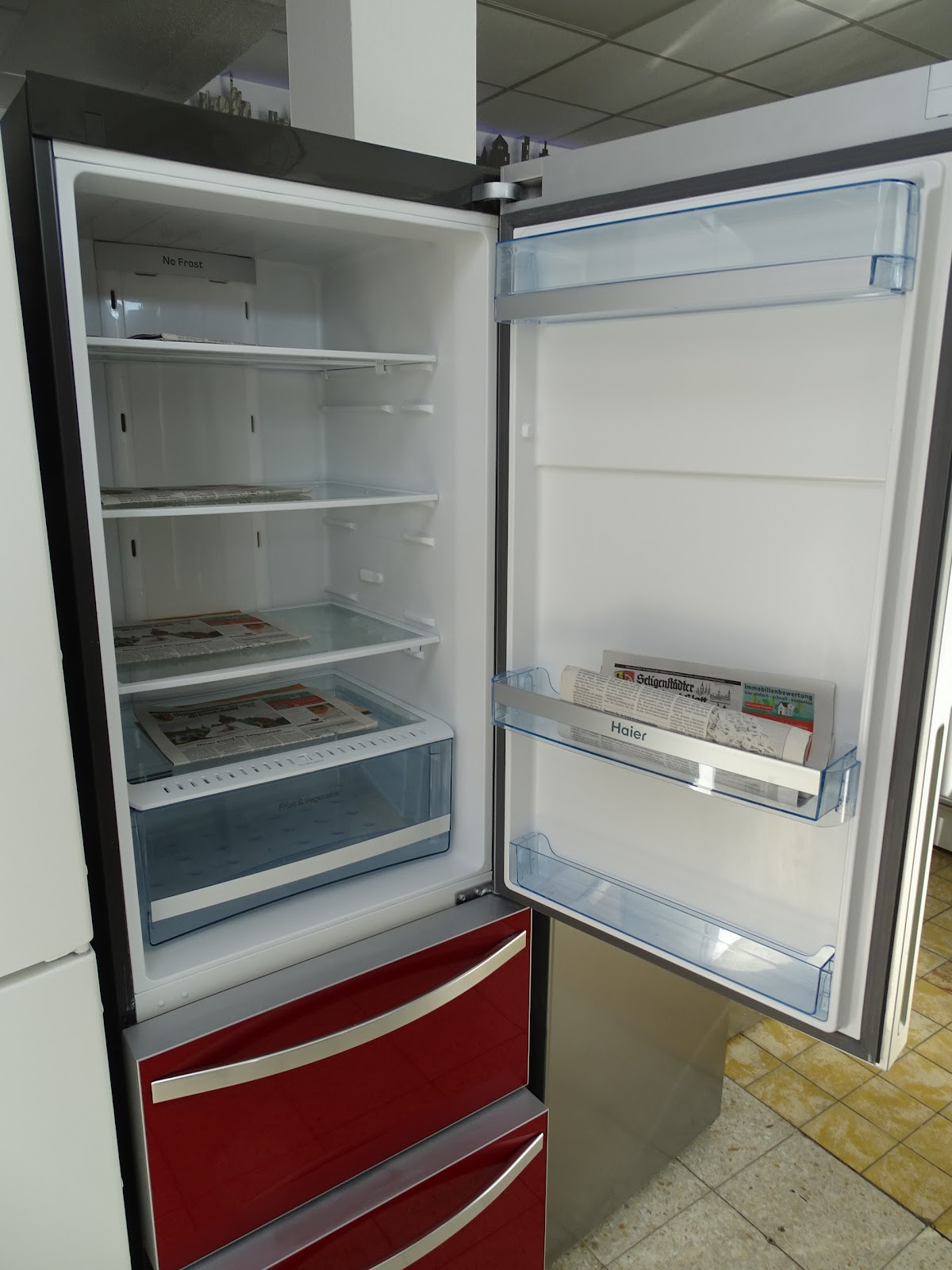 Gebrauchte und neue Haushaltsgeräte