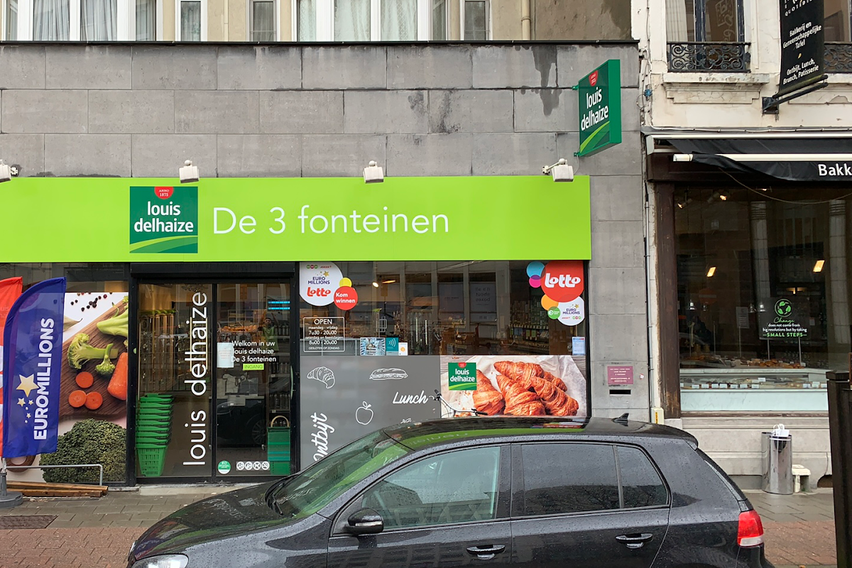 Louis Delhaize 3 fonteinen