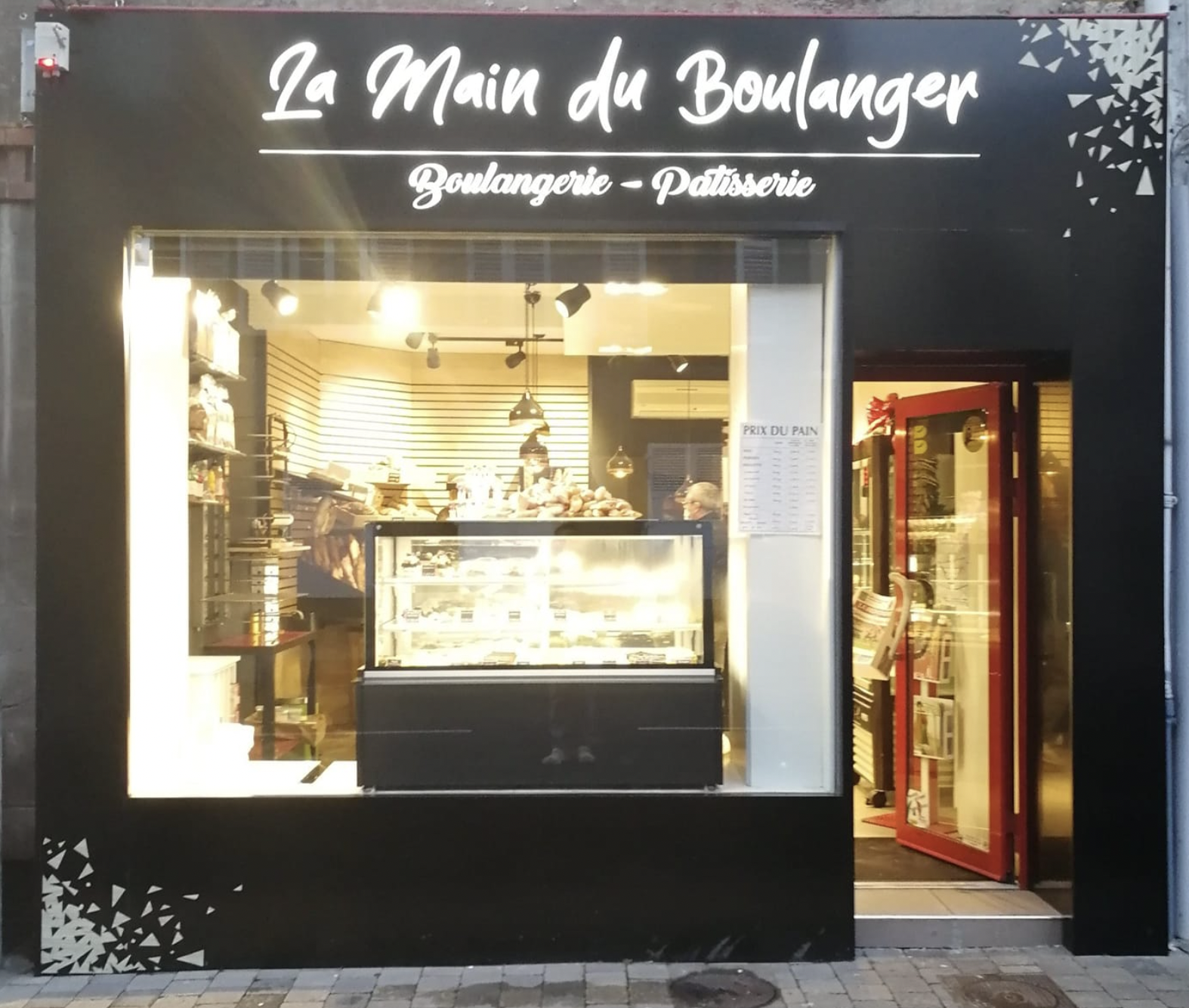 la main du boulanger