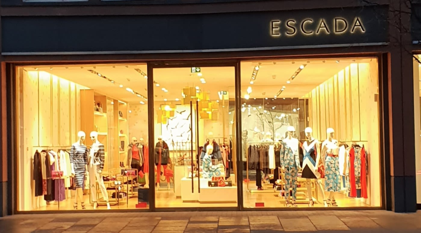 Escada uk deals stores