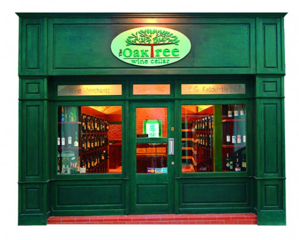 The Oak Tree Wine Cellar & Tasting Room.