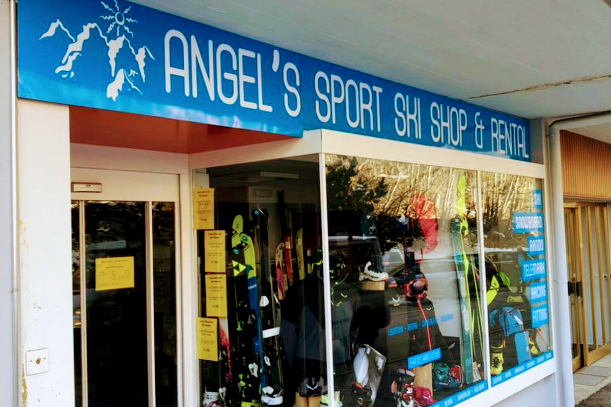 Angel’s Sport ski shop & rental