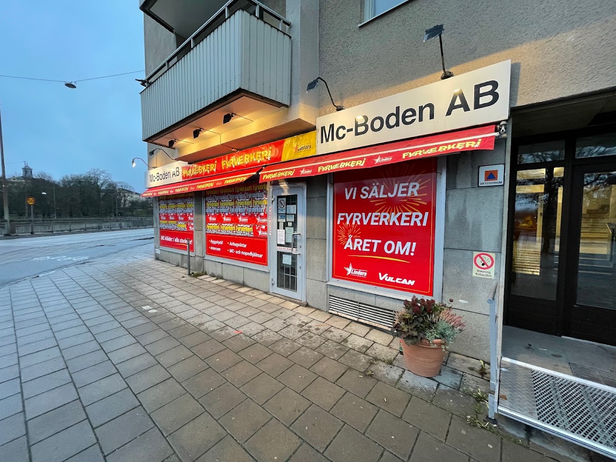 Mc-Boden MC-Kläder & Fyrverkerier AB