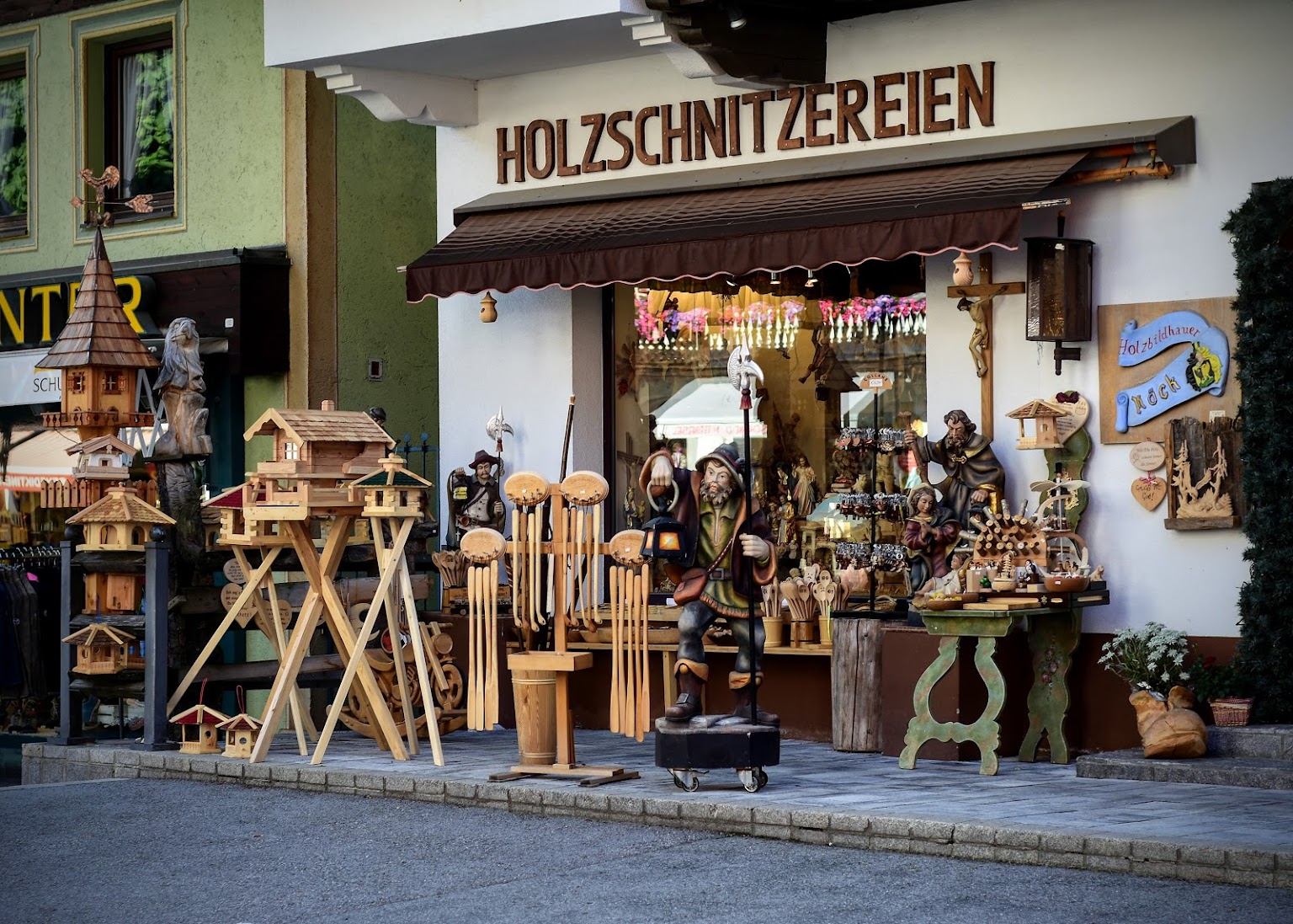 Krippenfiguren Holzschnitzerei Lorenz