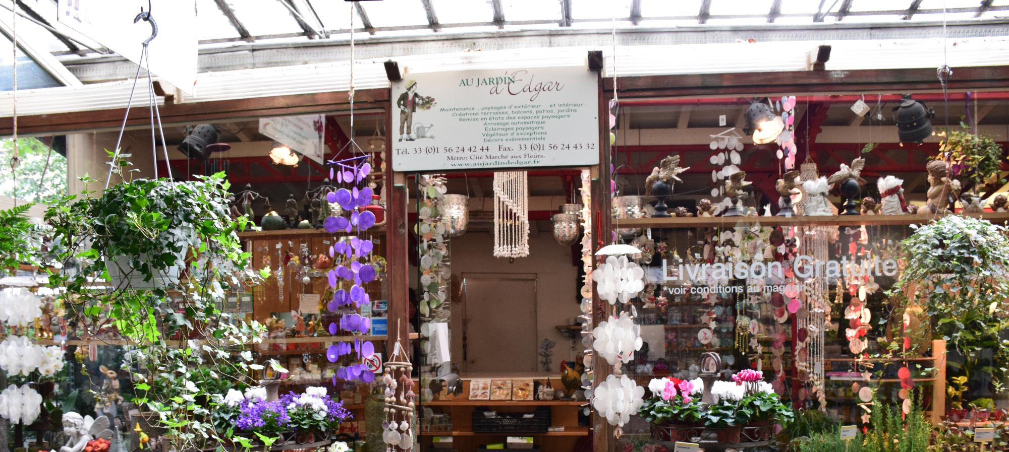 Au jardin d'Edgar