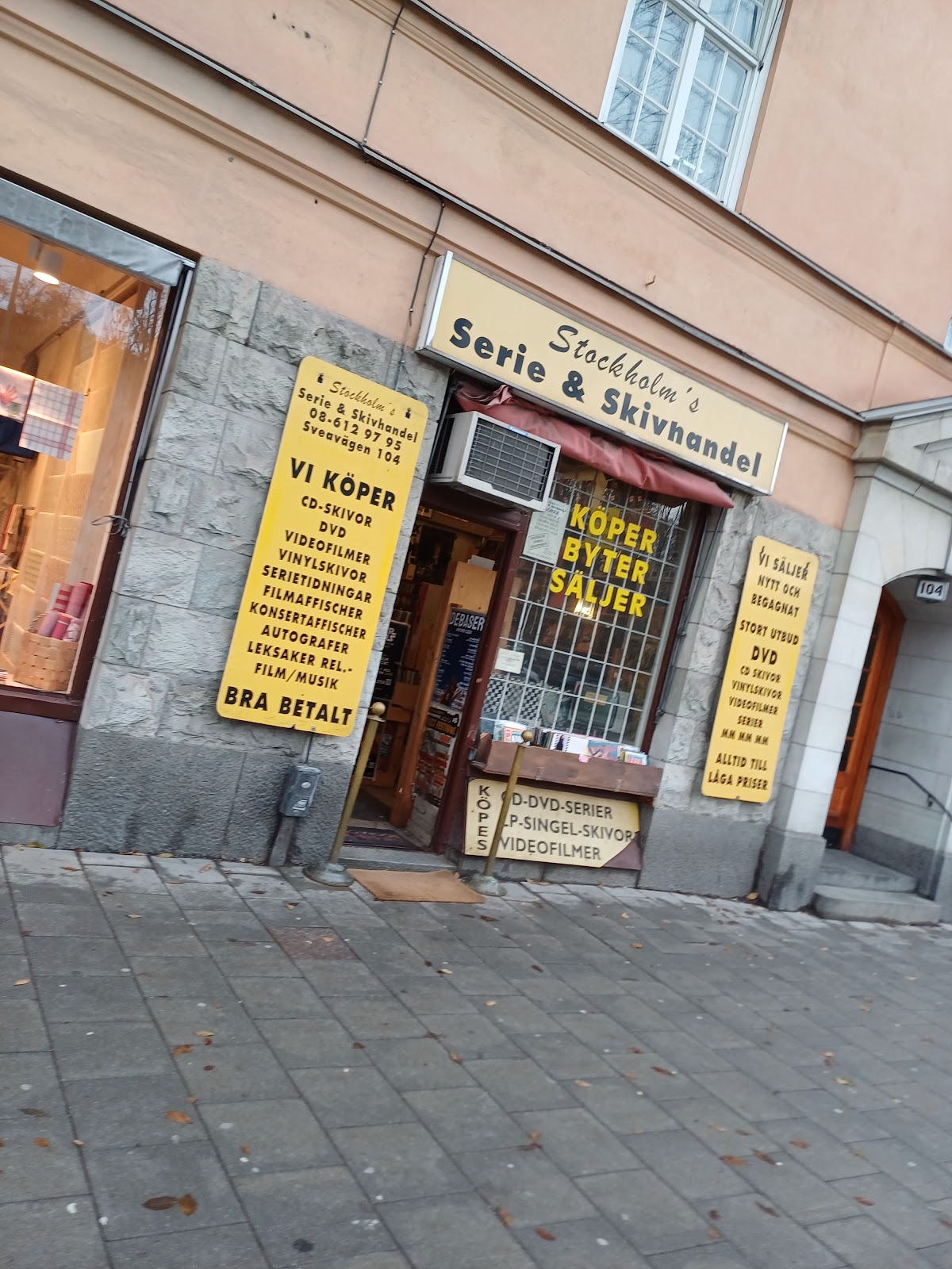 Stockholms Serie & Skivhandel HB