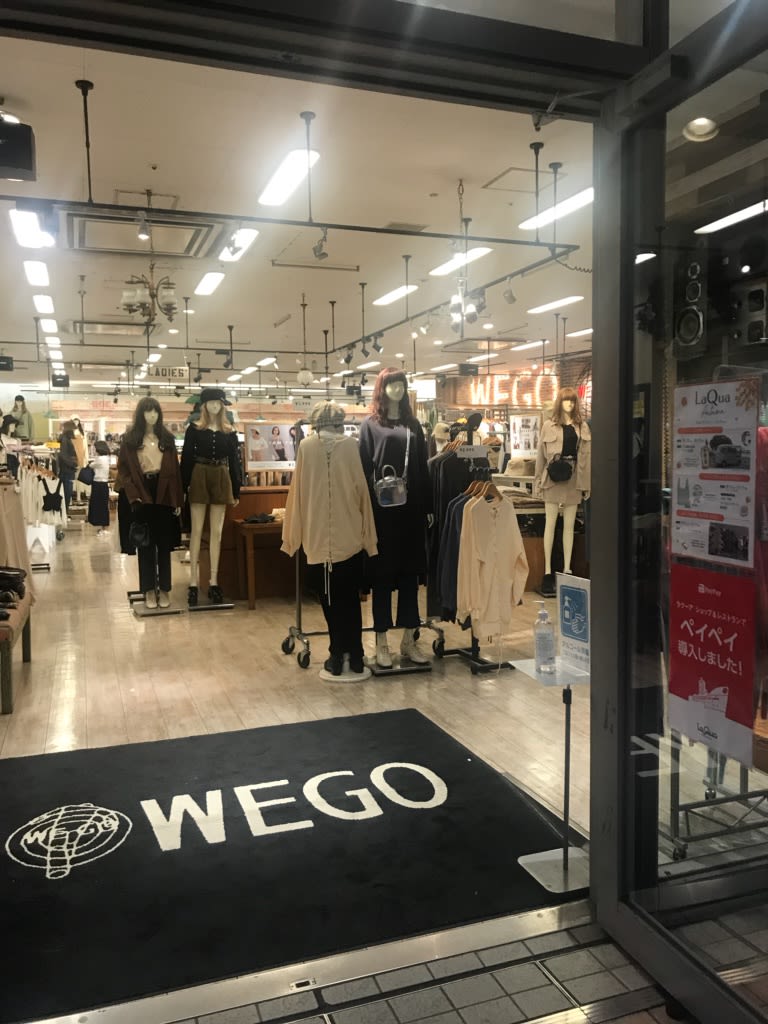 WEGO Tokyo Dome City LaQua shop