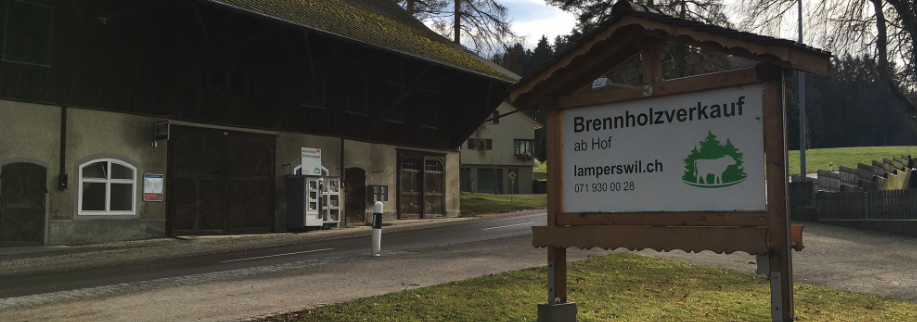 Betrieb: Lamperswil Holzverkauf und Baggervermietung