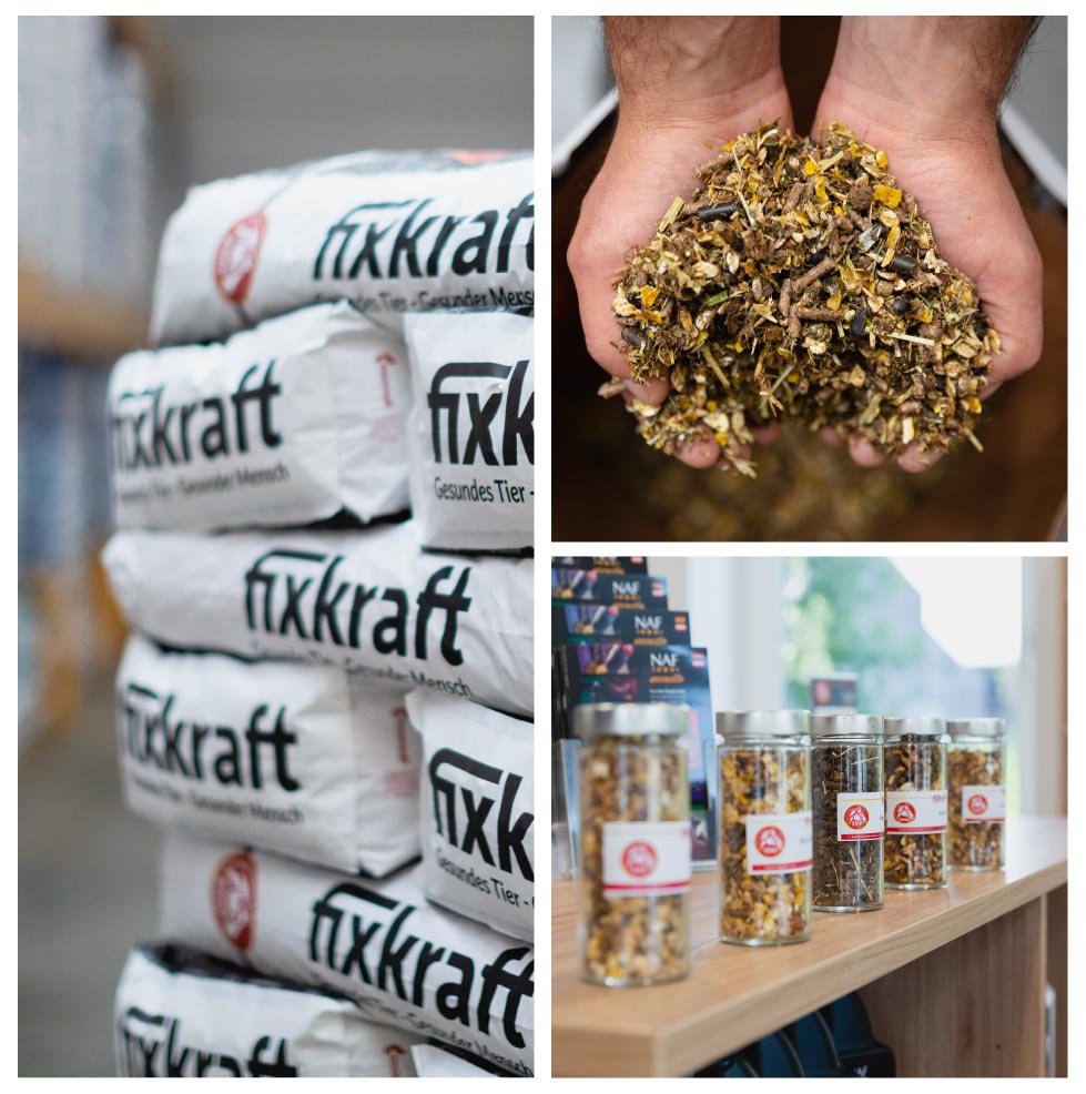 Fixkraft-Futtermittel  - Verwaltung