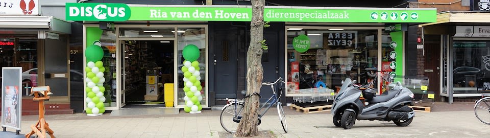 Dierenspeciaalzaak Discus Ria van den Hoven