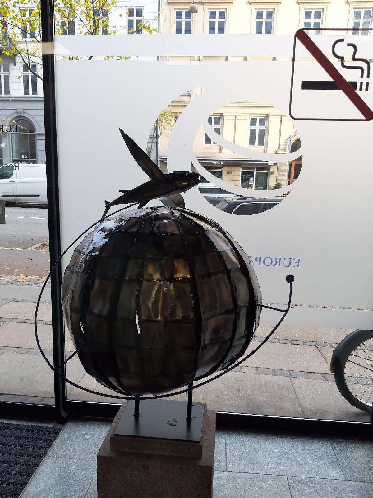 Blåa staden