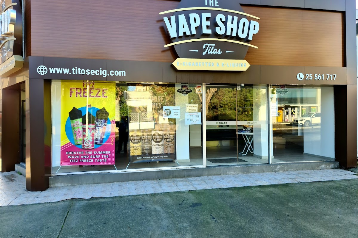 Titos Vape Shop Makariou Limassol