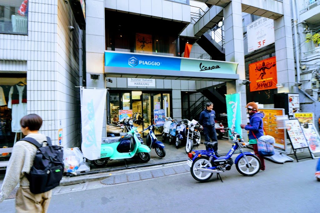 VESPA TOKYO原宿